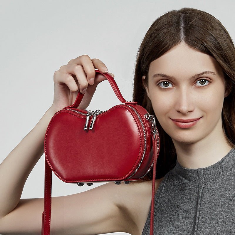 Creative Fruit Leather Shoulder Messenger Bag